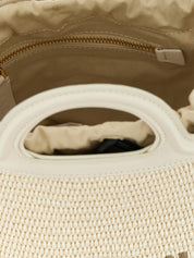 White Cotton Handbag