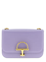 Purple Calfskin Shoulder Bag