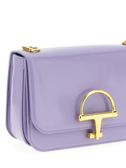 Purple Calfskin Shoulder Bag