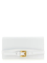 White Calfskin Cardholder