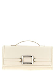 White Calfskin Clutch Bag