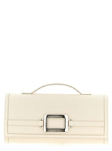 White Calfskin Clutch Bag