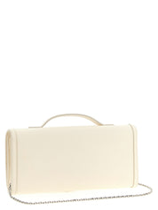 White Calfskin Clutch Bag