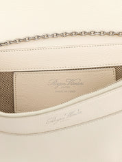 White Calfskin Clutch Bag