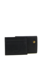 PINKO Black Cowhide Cardholder