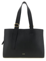 Black Calfskin Tote Bag