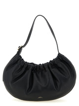 Black Polyethylene Shoulder Bag