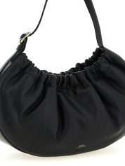 Black Polyethylene Shoulder Bag
