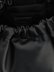 Black Polyethylene Shoulder Bag