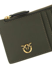 PINKO Bicolor Cowhide Cardholder