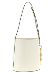 White Calfskin Shoulder Bag