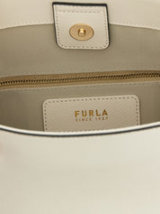 White Calfskin Shoulder Bag