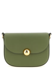 Bicolor Calfskin Crossbody Bag