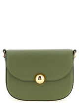 Bicolor Calfskin Crossbody Bag