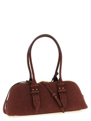 Bordeaux Cowhide Shoulder Bag