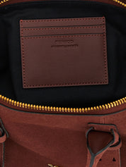 Bordeaux Cowhide Shoulder Bag