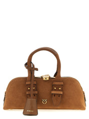 Brown Cowhide Shoulder Bag