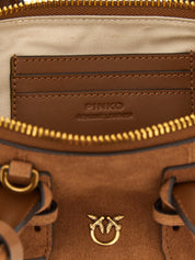 Brown Cowhide Shoulder Bag