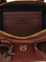 Bordeaux Cowhide Shoulder Bag