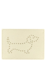 Beige Calfskin Cardholder