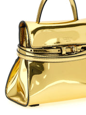 Gold Polyethylene Handbag