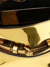 Gold Polyethylene Handbag