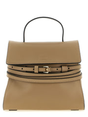 Beige Napa Leather / Calf Bos Taurus Handbag