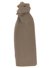 Brown Polyester Scarf