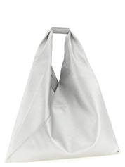 Silver Polyethylene Handbag