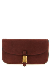 Bordeaux Cowhide Shoulder Bag