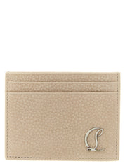 Beige Calfskin Cardholder