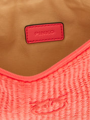 Fuchsia Polypropylene Clutch Bag