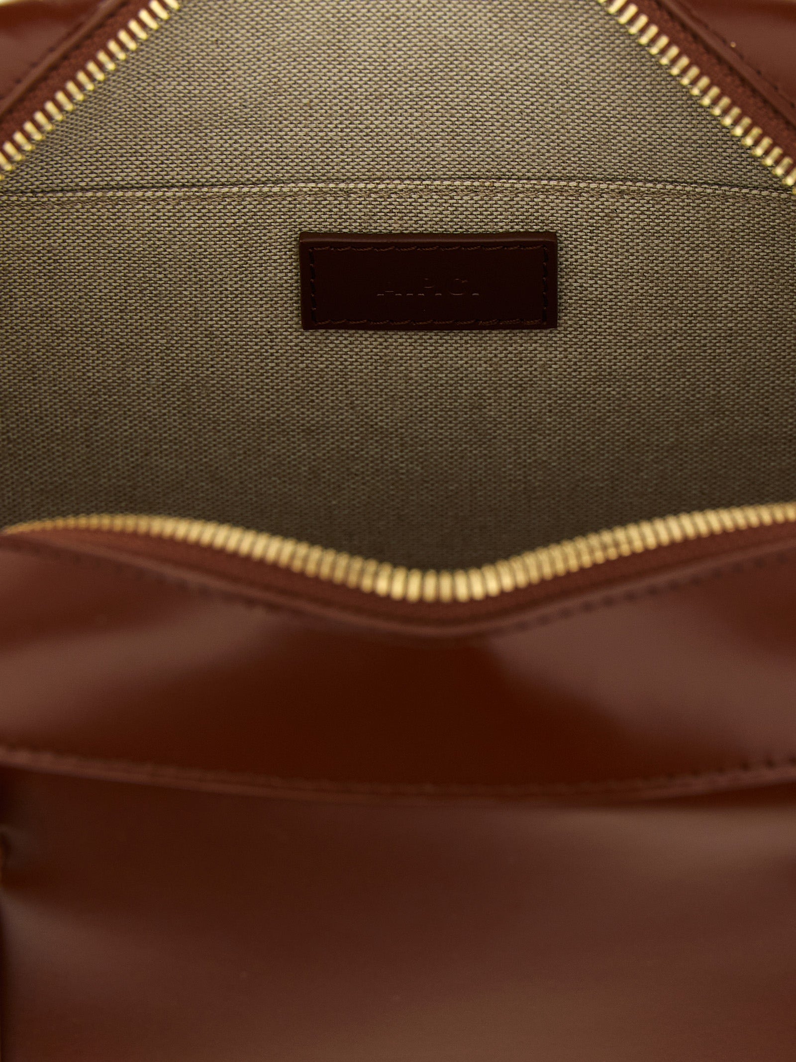 Brown Cowhide Handbag