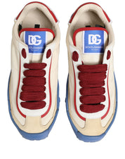 Dolce & Gabbana Multicolor Old Runner Lace Up Sneakers Shoes Dolce & Gabbana