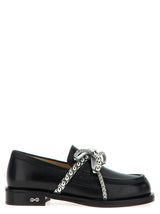 Black Leather Slip-On Loafers