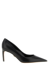 Dolce & Gabbana Black Calfskin High Heel Pumps