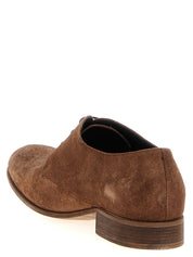 Brown Suede Leather Oxfords And Derbies