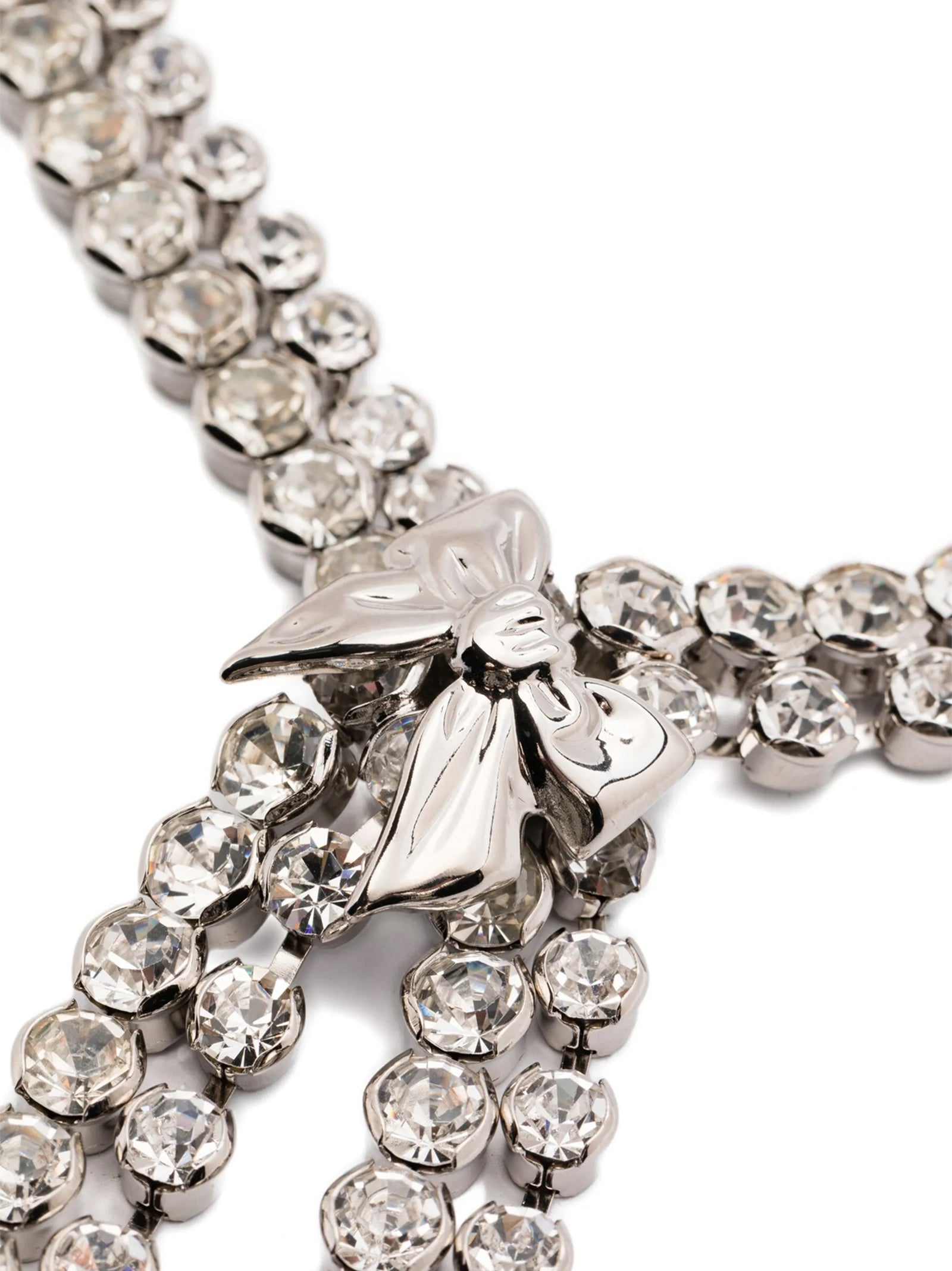 Silver Glass Necklace