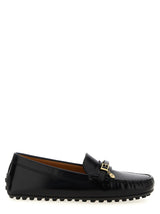 Black Calfskin Slip-On Loafers