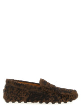 Tod's Brown Calfskin Slip-On Loafers