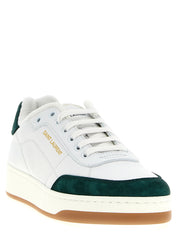 Bicolor Calfskin Low Top Sneakers