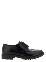 Black Calfskin Oxfords And Derbies