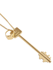 Gold Brass Necklace