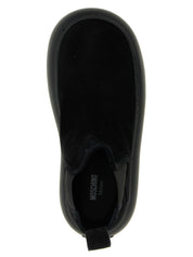 Black Calfskin Chelsea Boots