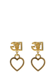 Gold Brass Earrings