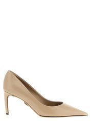 Dolce & Gabbana Beige Calfskin High Heel Pumps