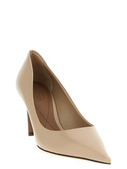 Dolce & Gabbana Beige Calfskin High Heel Pumps