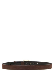 Brown Calfskin Regular Belt