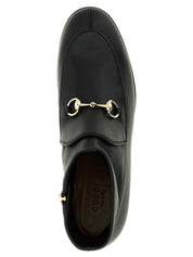 Gucci Black Lamb Leather Ankle Boots