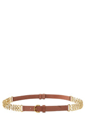 Brown Calfskin Regular Belt